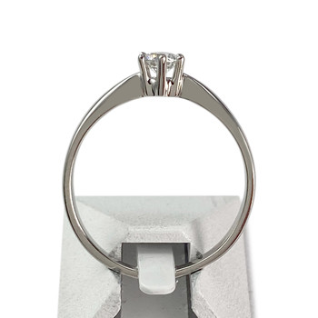 Bague d'occasion platine gris diamant