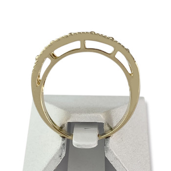 Bague d'occasion or 750 jaune diamant