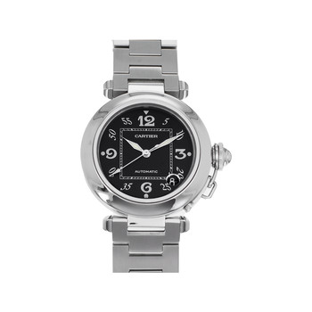 Montre d'occasion CARTIER Pasha mixte automatique bracelet acier