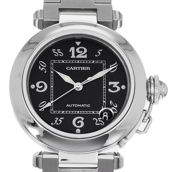 Montre d'occasion CARTIER Pasha mixte automatique bracelet acier