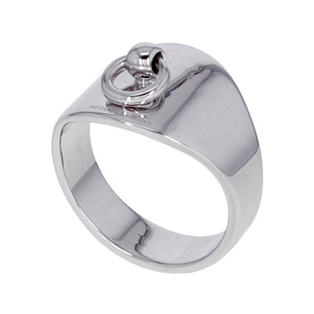 Bague d'occasion HERMES Bandeau femme argent 925/1000