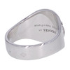 Bague d'occasion HERMES Bandeau femme argent 925/1000 - vue V3