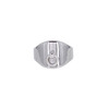 Bague d'occasion HERMES Bandeau femme argent 925/1000 - vue VD1