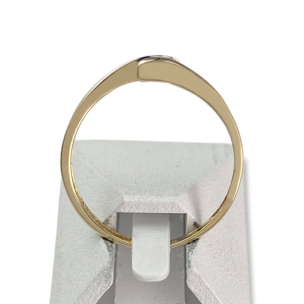 Bague d'occasion or 750 jaune saphir - vue 3