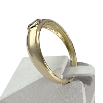 Bague d'occasion or 750 jaune saphir
