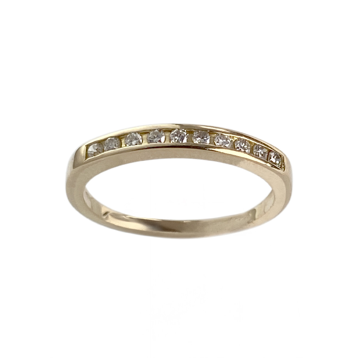 Alliance d'occasion or 750 jaune diamant