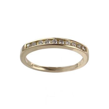 Bague d'occasion or 750 jaune diamant