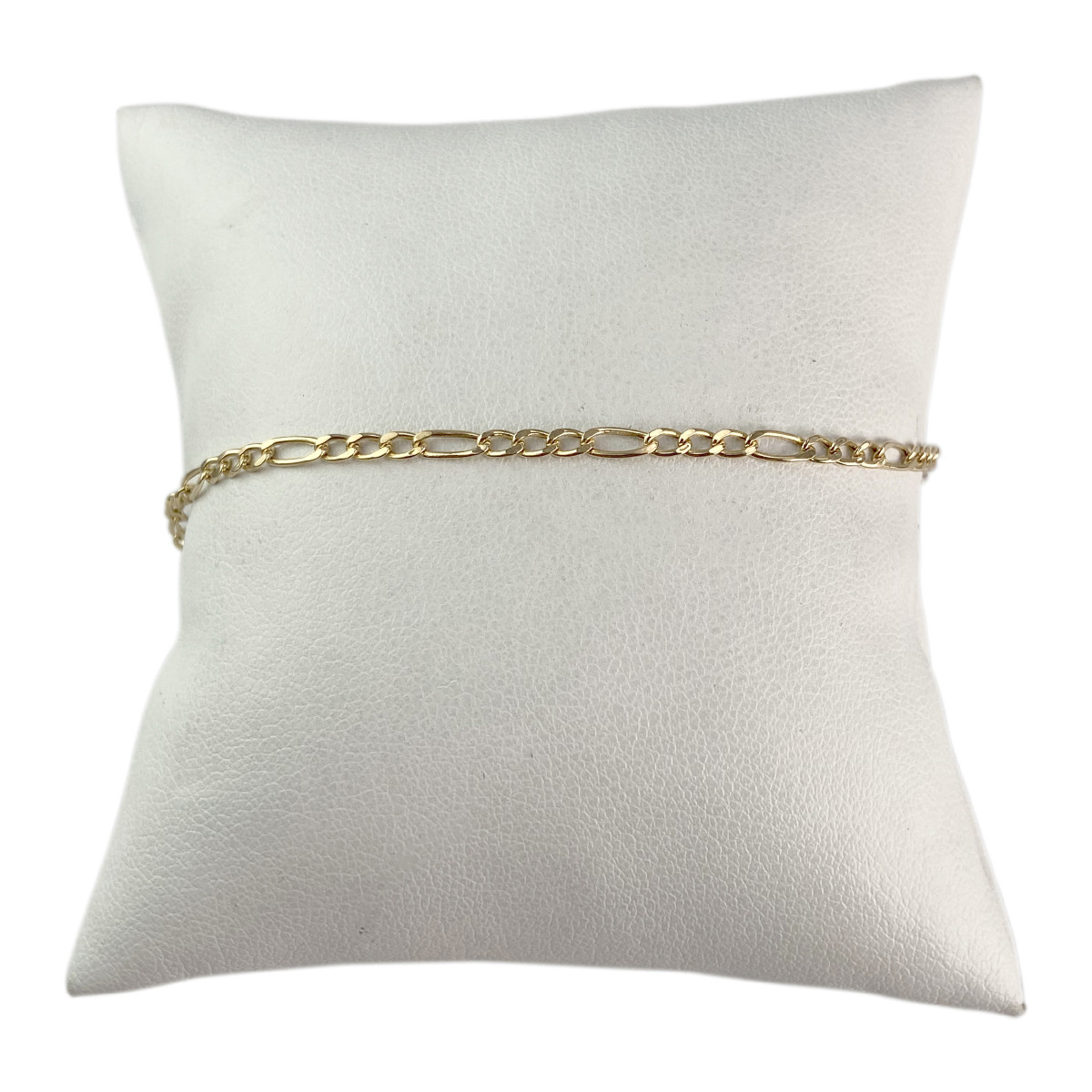 Bracelet souple d'occasion or 750 jaune maille cheval