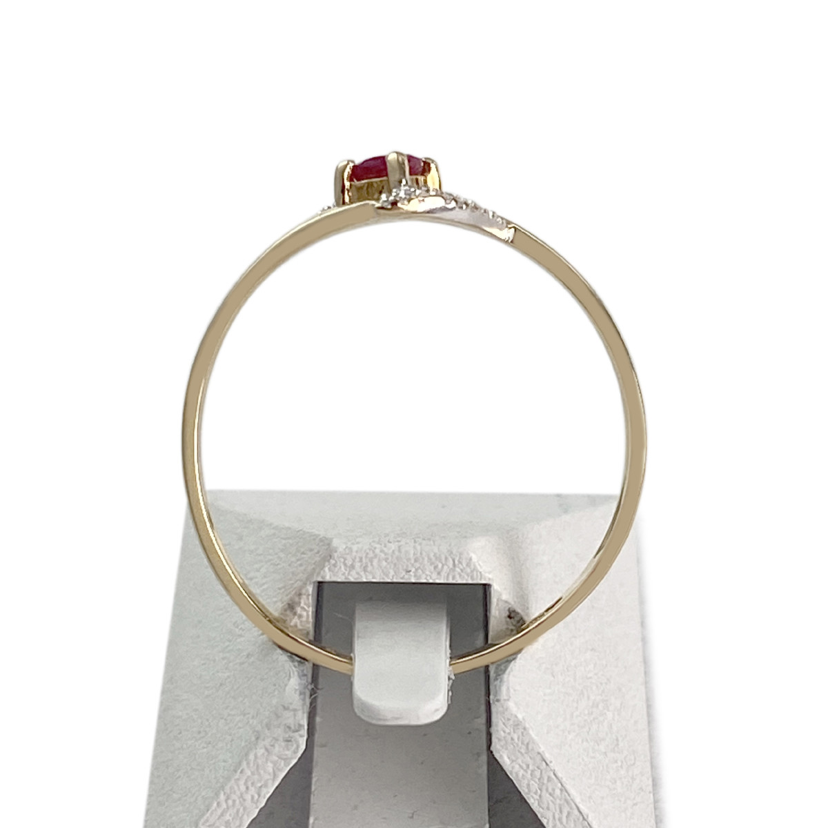 Bague d'occasion or 750 jaune rubis - vue 3