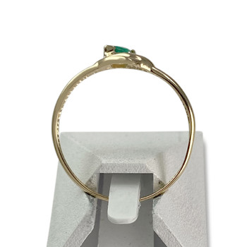 Bague d'occasion or 750 jaune agate