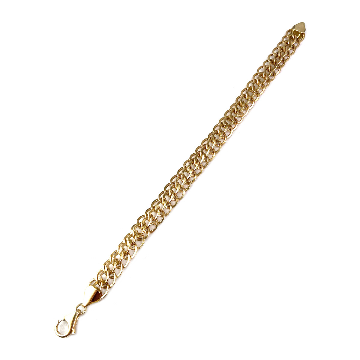 Bracelet d'occasion or 750 jaune 19 cm - vue 2