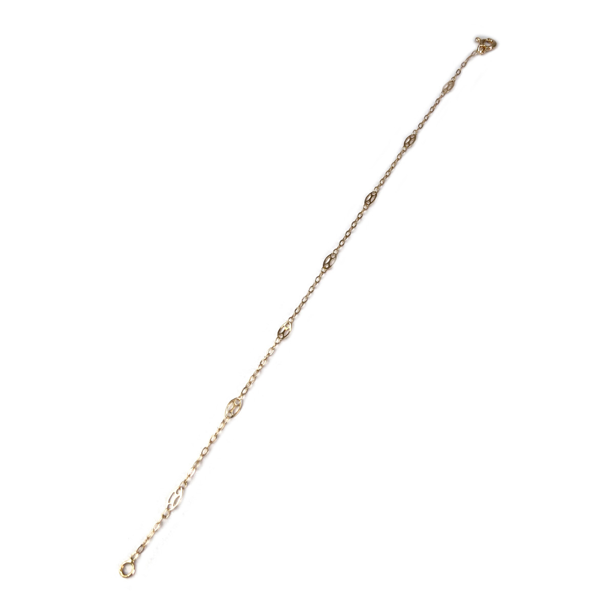Bracelet d'occasion or 750 jaune 18 cm - vue 2