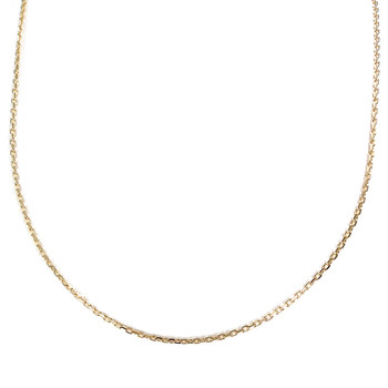 Chaîne d'occasion or 750 jaune maille forçat