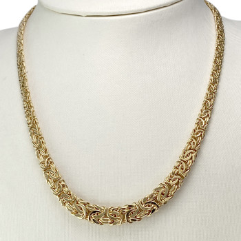 Collier d'occasion or 750 jaune maille royale