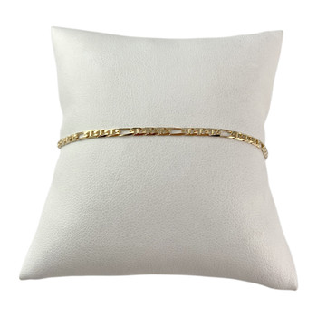 Tweedehands armband 750 geelgoud