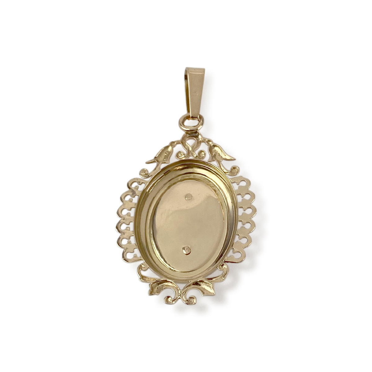 Pendentif d'occasion or 750 jaune grenat - vue 2