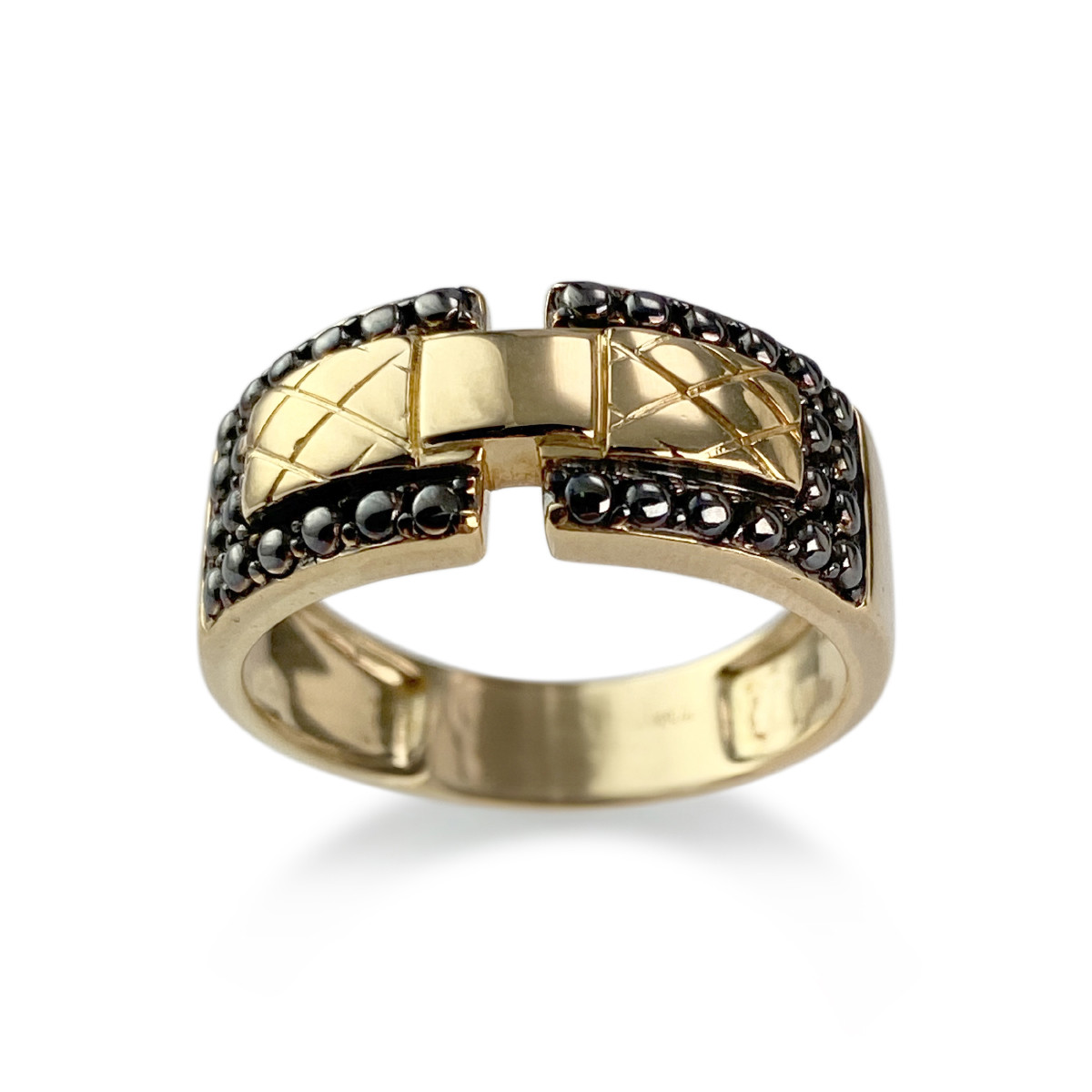 Bague d'occasion or 750 jaune