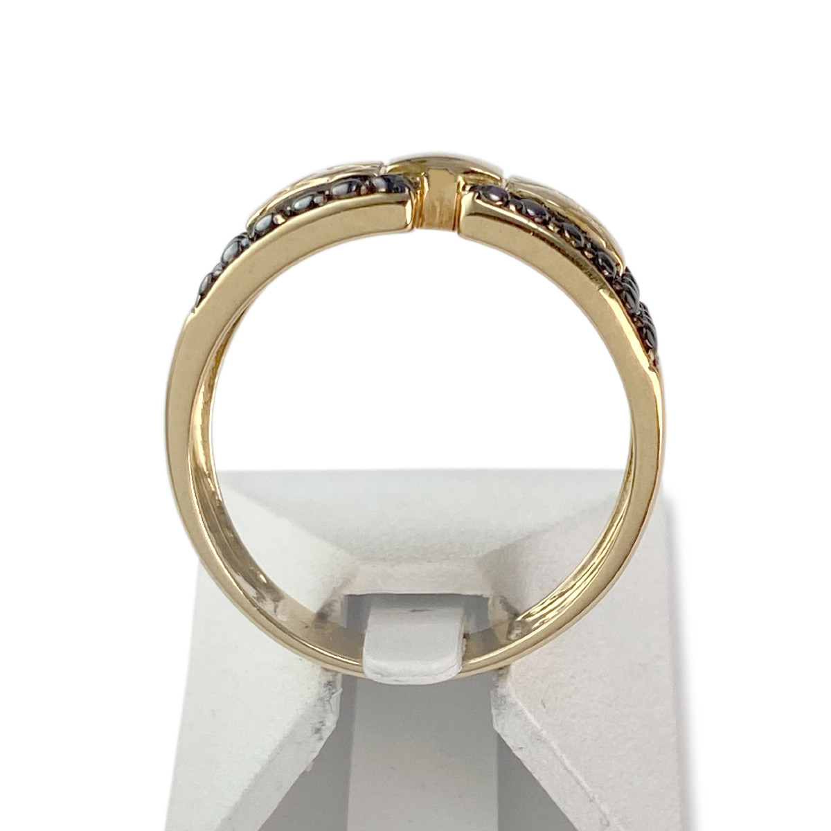 Bague d'occasion or 750 jaune - vue 3