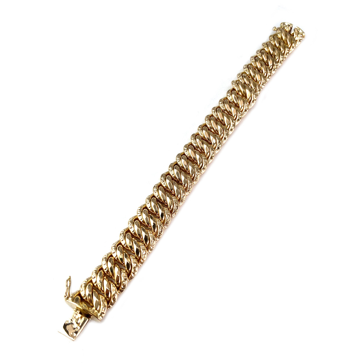 Bracelet d'occasion or 750 jaune - vue 2