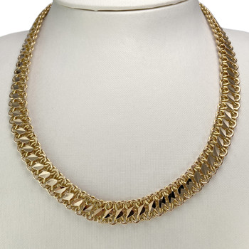 Collier d'occasion or 750 jaune