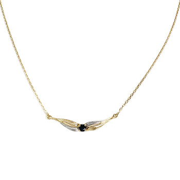 Collier d'occasion or 750 jaune saphir