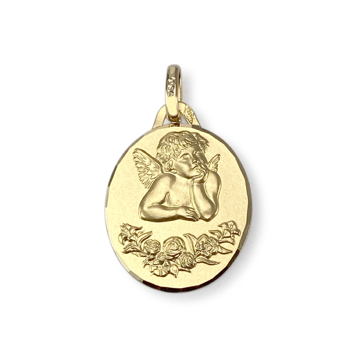 Médaille ange d'occasion or 750 jaune