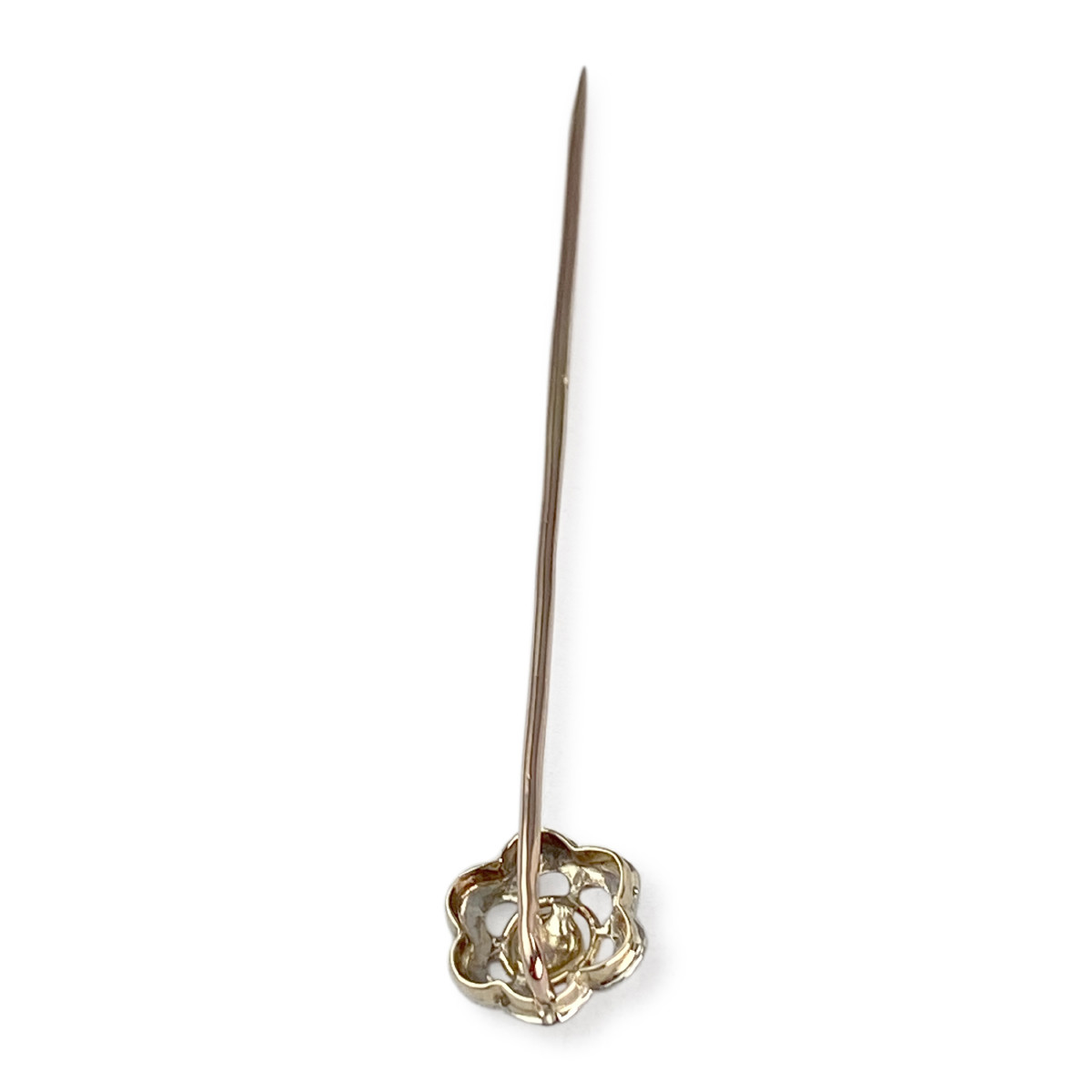 Attache cravate d'occasion or 750 2 tons perle - vue 2