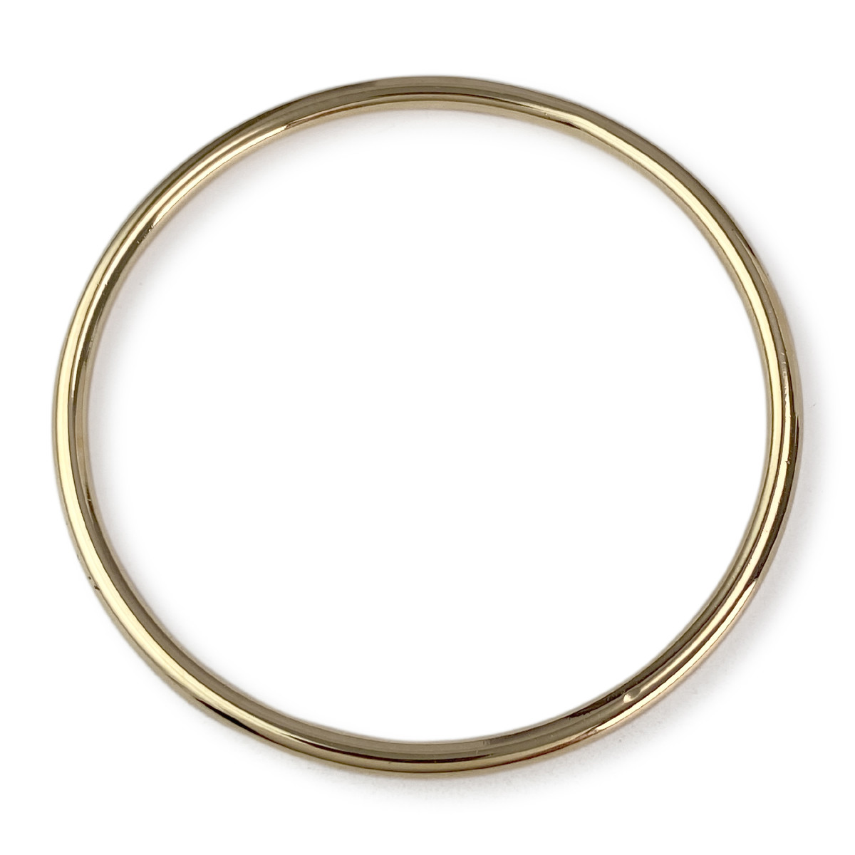 Bracelet jonc d'occasion or 750 jaune - vue 2