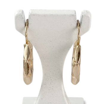 Créoles d'occasion or 750 jaune