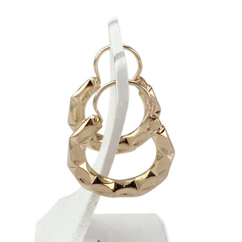 Créoles d'occasion or 750 jaune