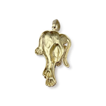 Pendentif d'occasion or 750 jaune panthère