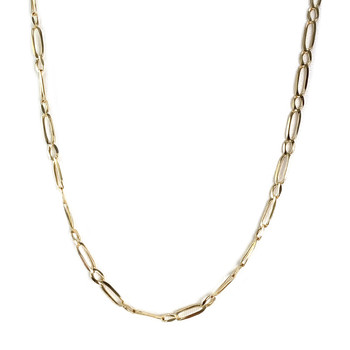 Chaîne d'occasion or 750 jaune cheval et alternée