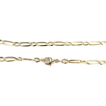 Chaîne d'occasion or 750 jaune cheval et alternée