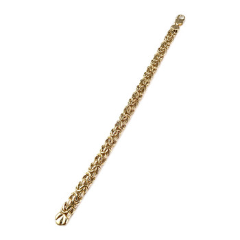Bracelet d'occasion or 750 jaune maille royale