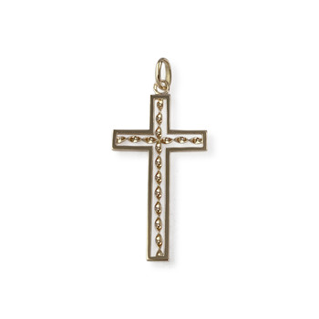 Croix d'occasion or 750 jaune