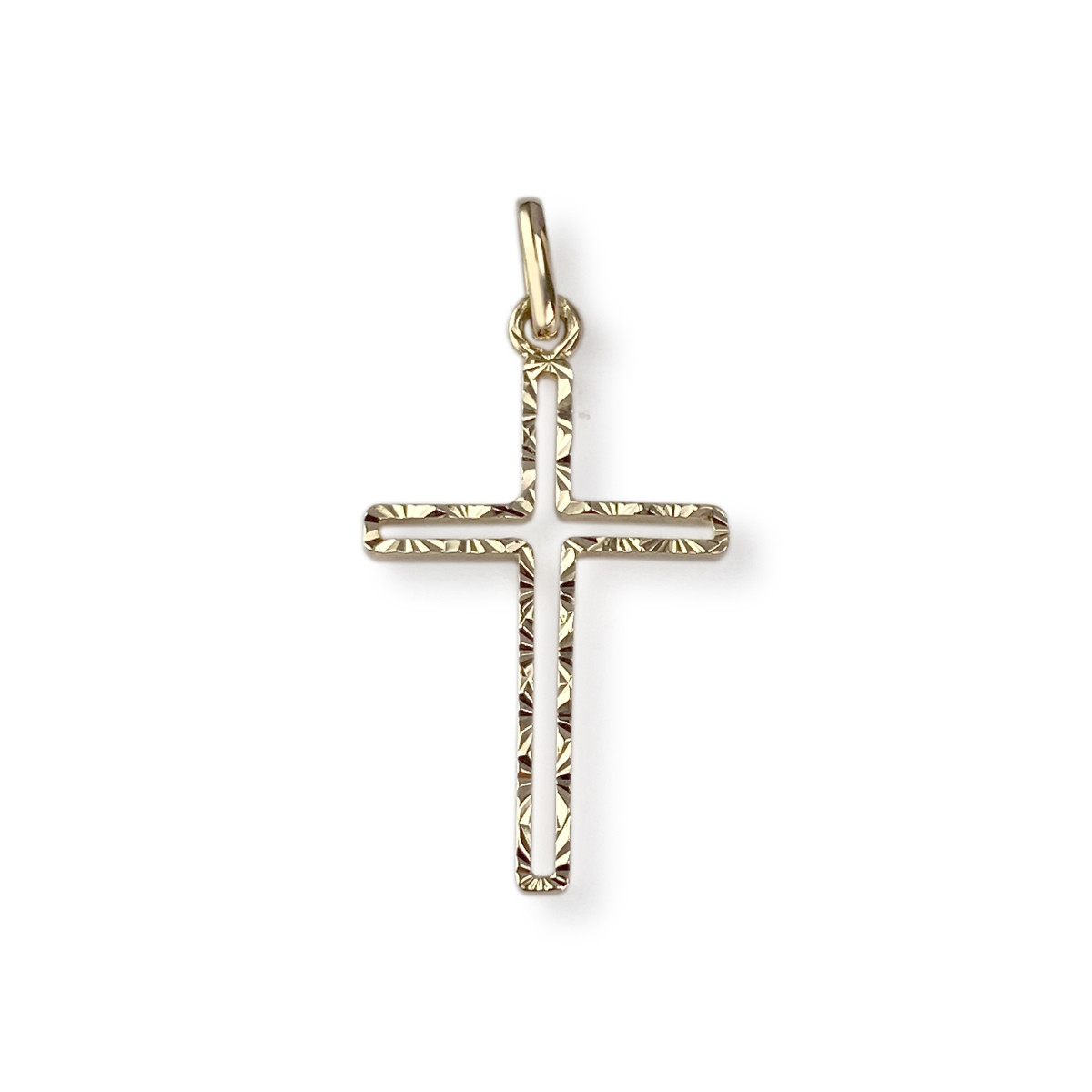 Croix d'occasion or 750 jaune