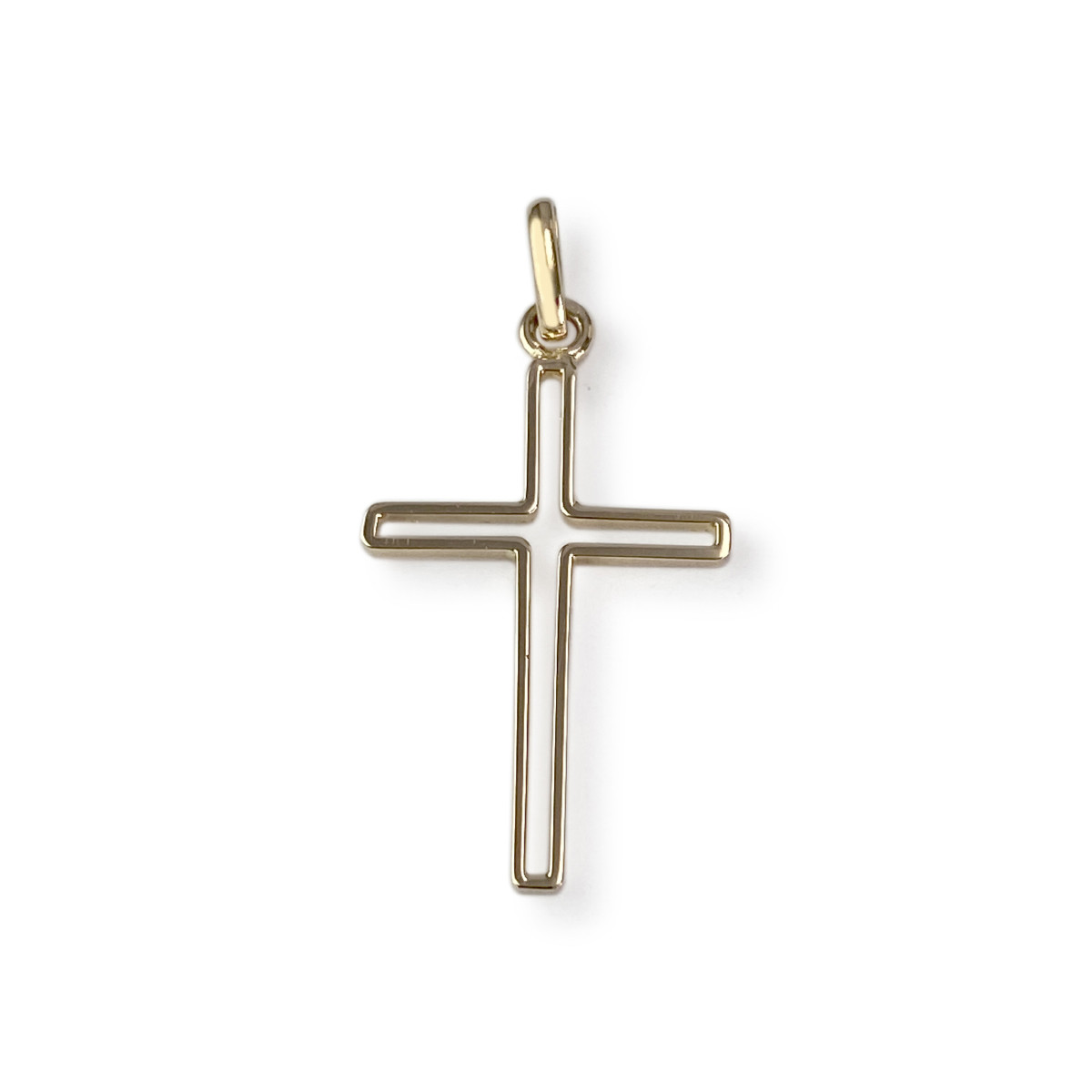 Croix d'occasion or 750 jaune - vue 2