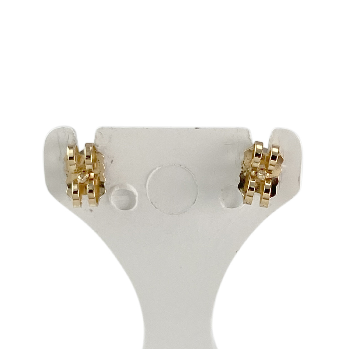 Boucles d'oreilles d'occasion or 750 jaune rubis - vue 3