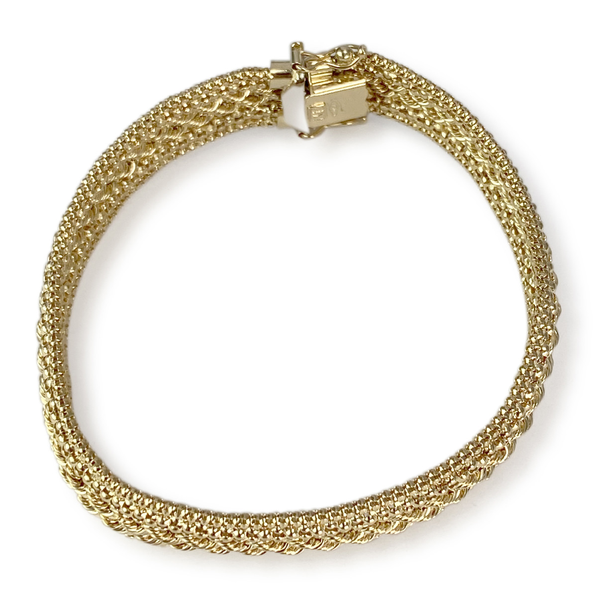 Bracelet d'occasion or 750 jaune - vue 2