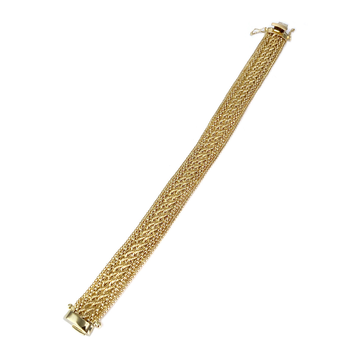 Bracelet d'occasion or 750 jaune - vue 3