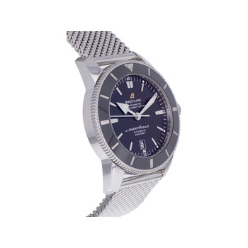 Montre d'occasion BREITLING SuperOcean homme mouvement automatique certifié (cosc) bracelet acier