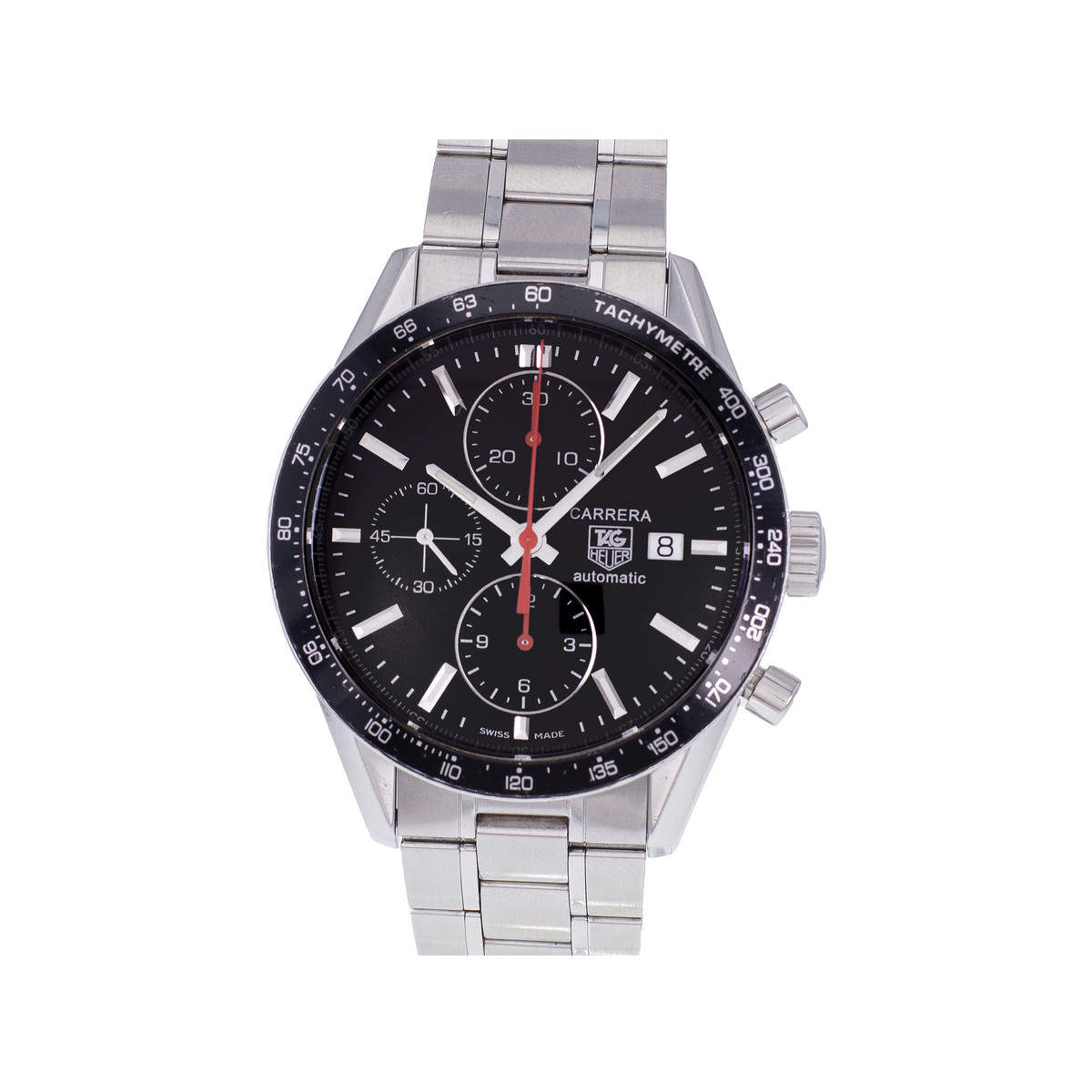 Second hand watch TAG HEUER Carrera men automatic steel bracelet