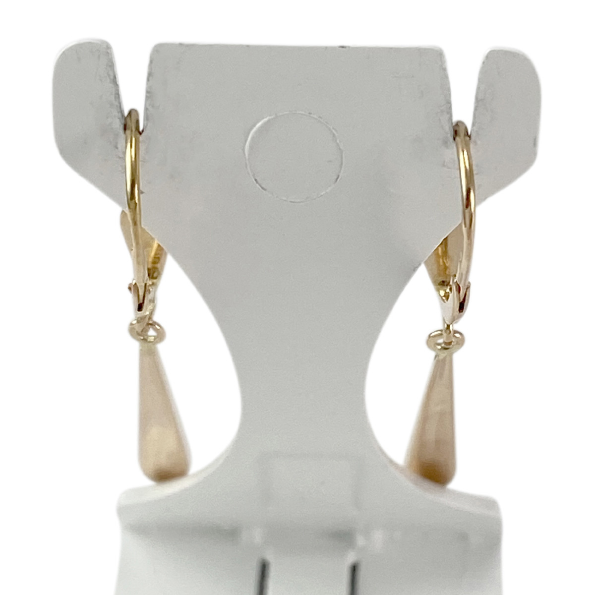 Boucles d'oreilles d'occasion or 750 jaune - vue 3