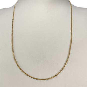 Chaîne d'occasion or 750 jaune forcat