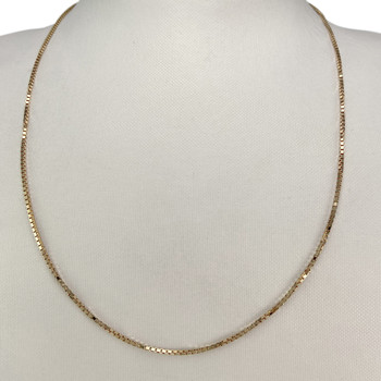 Chaîne d'occasion or 750 jaune maille venitienne