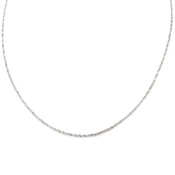 Second hand chain gold 750 white mesh singapore