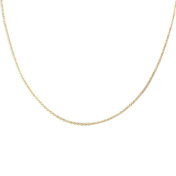 Chaîne d'occasion or 750 jaune maille forcat