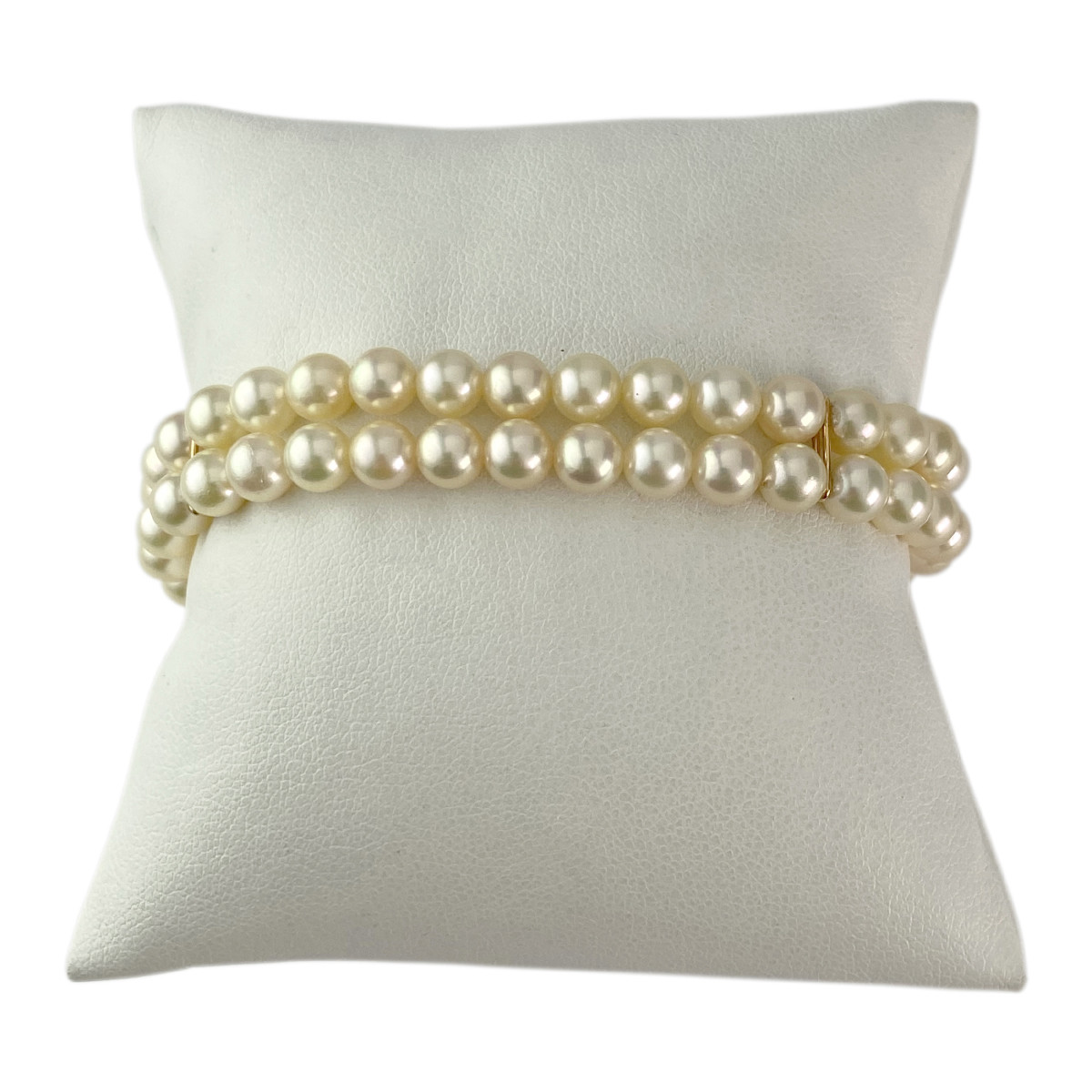 Bracelet d'occasion or 750 jaune perle de culture du japon