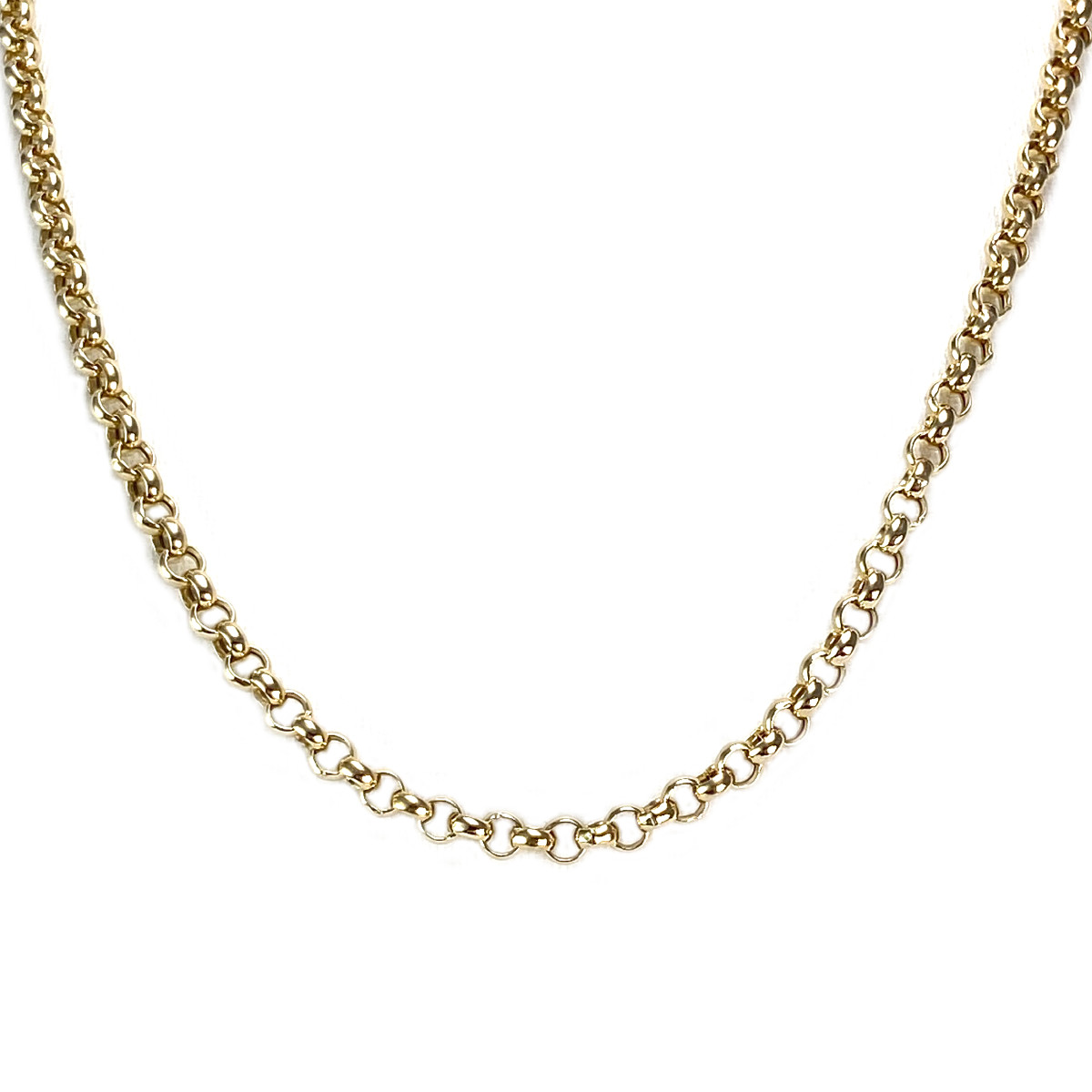 Chaîne d'occasion or 750 jaune maille jaseron