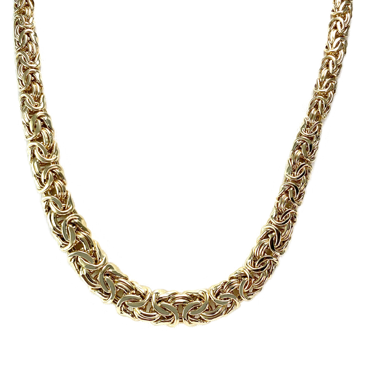 Second-hand necklace 750 yellow gold royal link